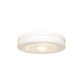 Or 50186LEDDLP-WH-OPL 10 in. Altum LED White Flush Mount Ceiling Light OR1493920